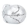Skull Gear Shift Head Resin Shifter Knob Car Transmission Shifting Stick Handle for Most Manual Vehicles Silver