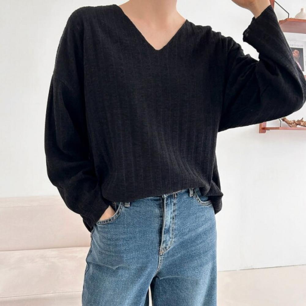 New ArriValS Open Run Women S V Neck aSymmeTrical Long SleeVe baSic T ShirT