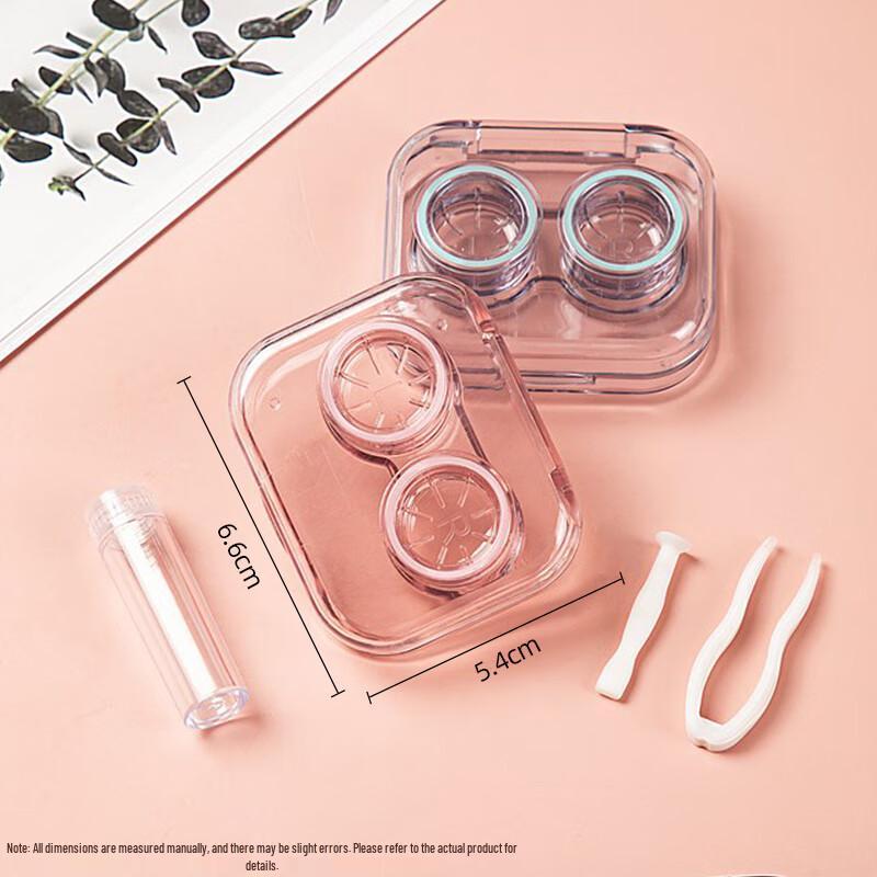 Tragbares All-in-One Kontaktlinsen-Reiseset