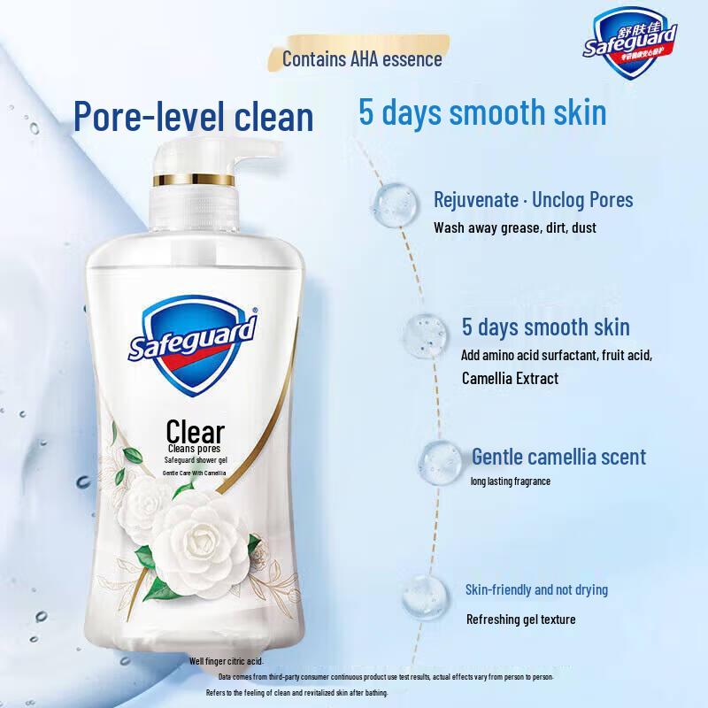 Safeguard Gentle Camellia Shower Gel