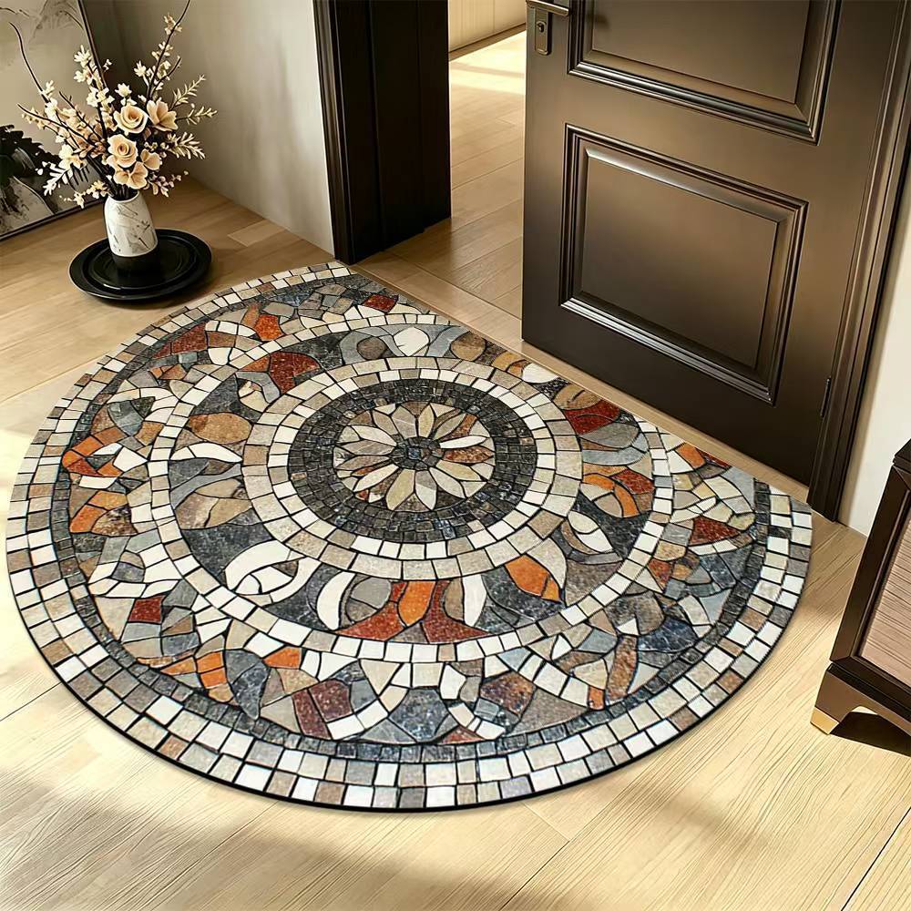 Geosoft Sila Mud Water Absorbing Anti-Slip Floor Mat, Suitable for Entrance, Bathroom and Corridor Carpets