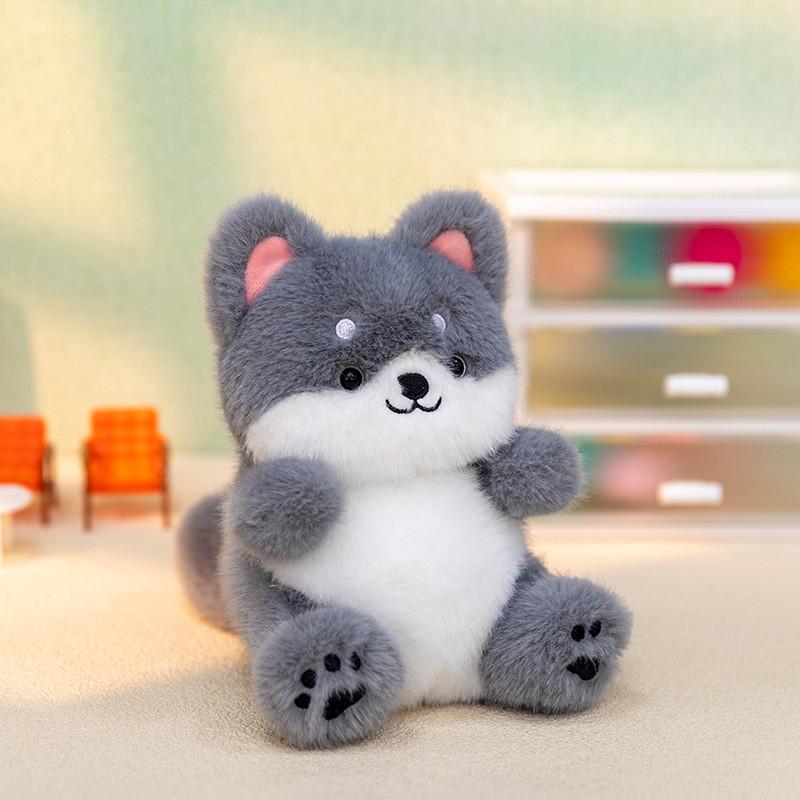 Plush Penguin Bear Rabbit Toy With Short Pile Soft Fabric For Kids And Collectors