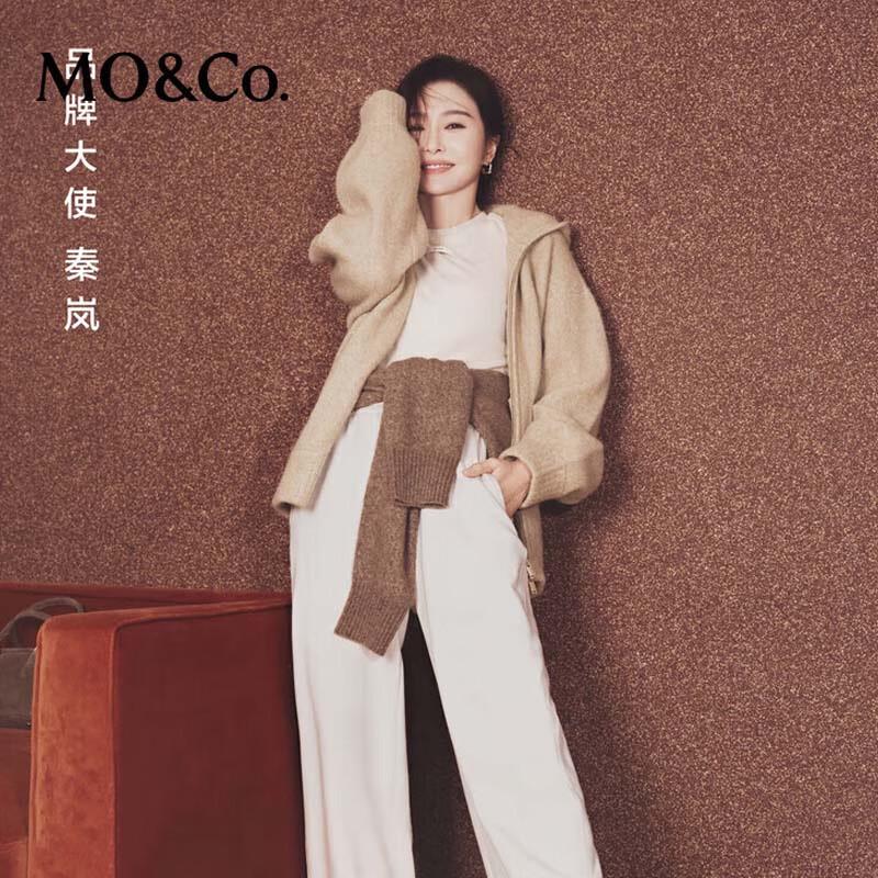 

MO&Co. Women s Fleece-Lined Curved Hem Joggers XS