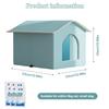 Cat Cooling House Enclosed Pet Shelter ChewResistant Ice Nesting Dog Cat Cool Hideout Portable Sleeping Cave AllSeason Retreat