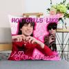 Popular HJake Webber Johnnie Guilbert Throw Pillow Covers Pattern Cushion Cover Suitable For Sofa Bedroom Car Pillow Cover