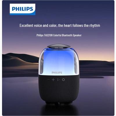 Philips TAS2108 Portable Bluetooth Speaker with Ambient Light CN Plug (adapter Included)