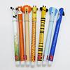 1Pcs Animal Pattern Erasable Gel Pen Cartoon Kids Writing Gel Pens Neutral Pen For Home School Work Students Stationery