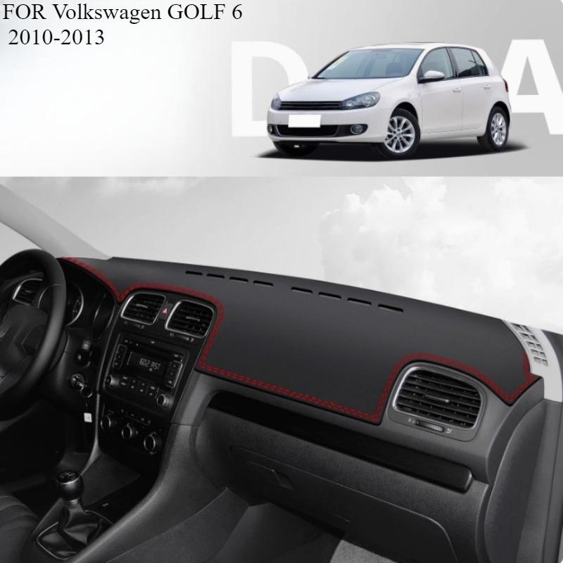 FOR Volkswagen GOLF 6 2010-2013 Car Dash Mat Dashmat Dashboard Mat Cover Sun Shade Dash Board Cover Carpet  Accessories front  A