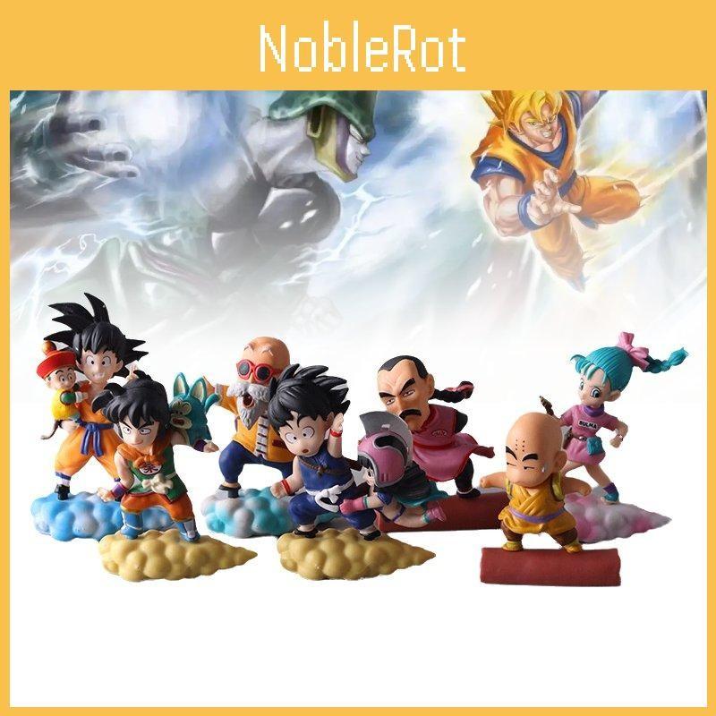 Dragon Ball 7pcs Character Pvc Toy Model Desktop Decoration Child Christmas Gift