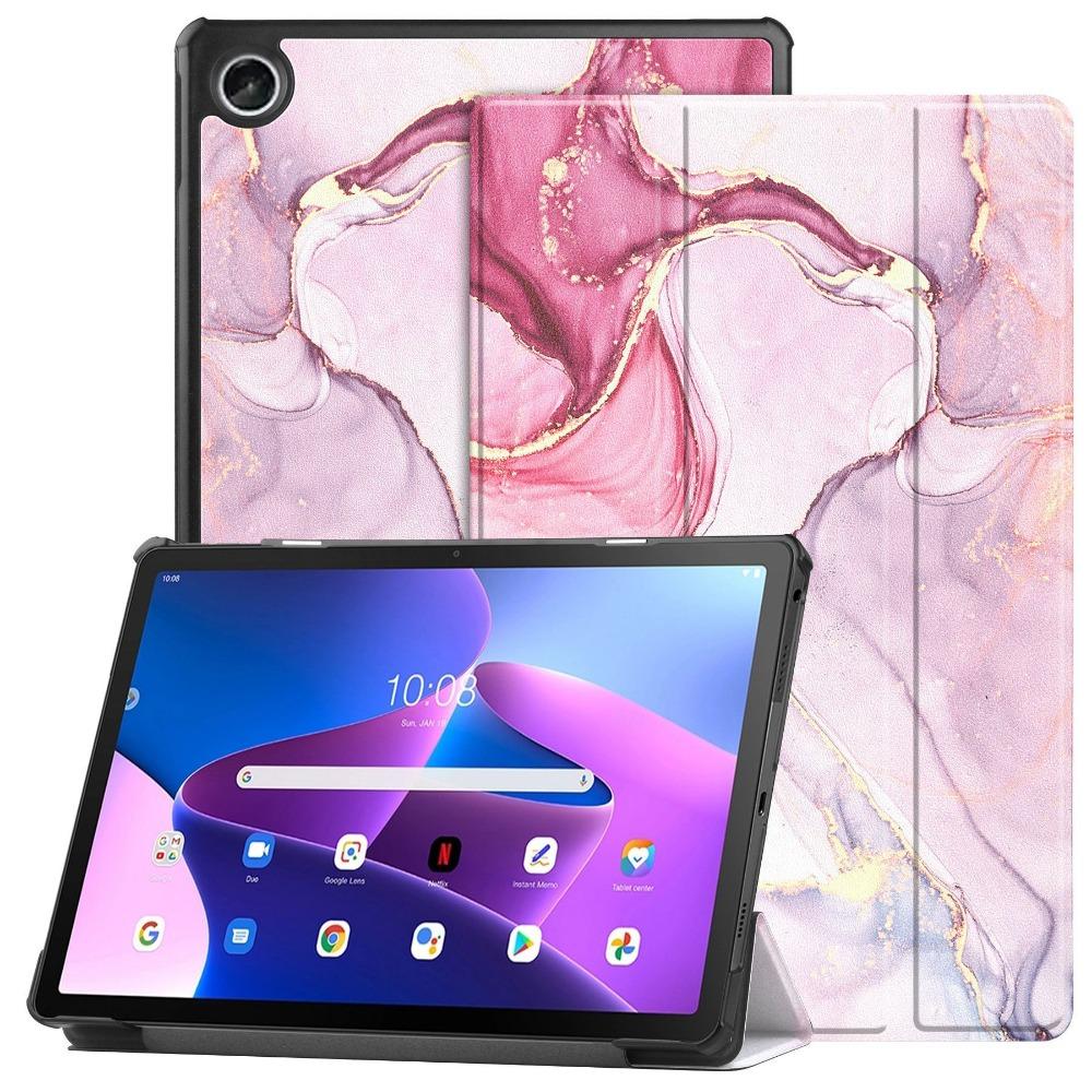 For Samsung Tab A9 2023 Case Premium Leather Tri Fold Stand Cover for A9 Plus Tablet Shockproof Protective Sleeve