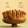 Premium Sandalwood Scalp Massage & Meridian Therapy Comb - Versatile Wooden Comb for Full-Body Use