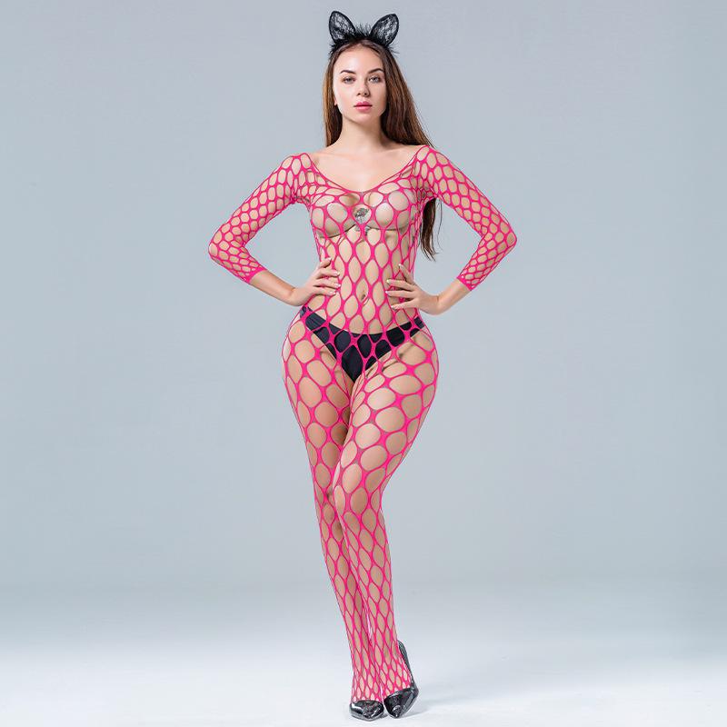 Alluring Women's Lingerie Set: Revealing Open-Crotch Pajamas for Flirty Passion