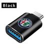 EORUZ1 Car Type-C Turn USB3.0 Adapter Auto Converter Interior Parts For Alfa Romeo 159 Giulietta Giulia 147 Mito 156 Stelvio Volante