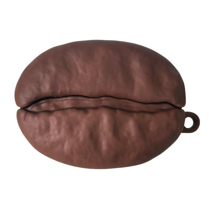 Creative three-dimensional coffee bean AirPods pro1 apple bluetooth headset case 1st generation cartoon protective cover for tide