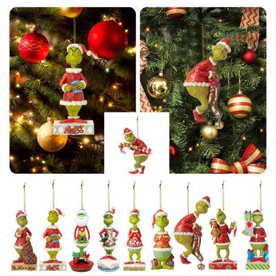 Christmas Tree Ornaments, Acrylic Hanging  Xmas Tree Decoration Home Car Backpack Pendant Gift For Kids