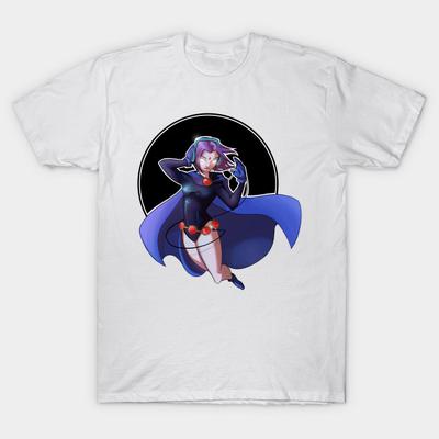 T Shirt Women Raven Harajuku Print Kawaii Tshirt Summer Short Sleeve Female T-Shirt Top Tee