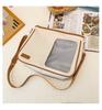 Cute Cartoon Transparent Bag Academy Style Girl Y2K Ita Bag With Large Capacity Single Shoulder Harajuku Crossbody Bag