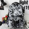 Spot Graffiti Streetwear Lightweight Backpack for Students & Casual Use