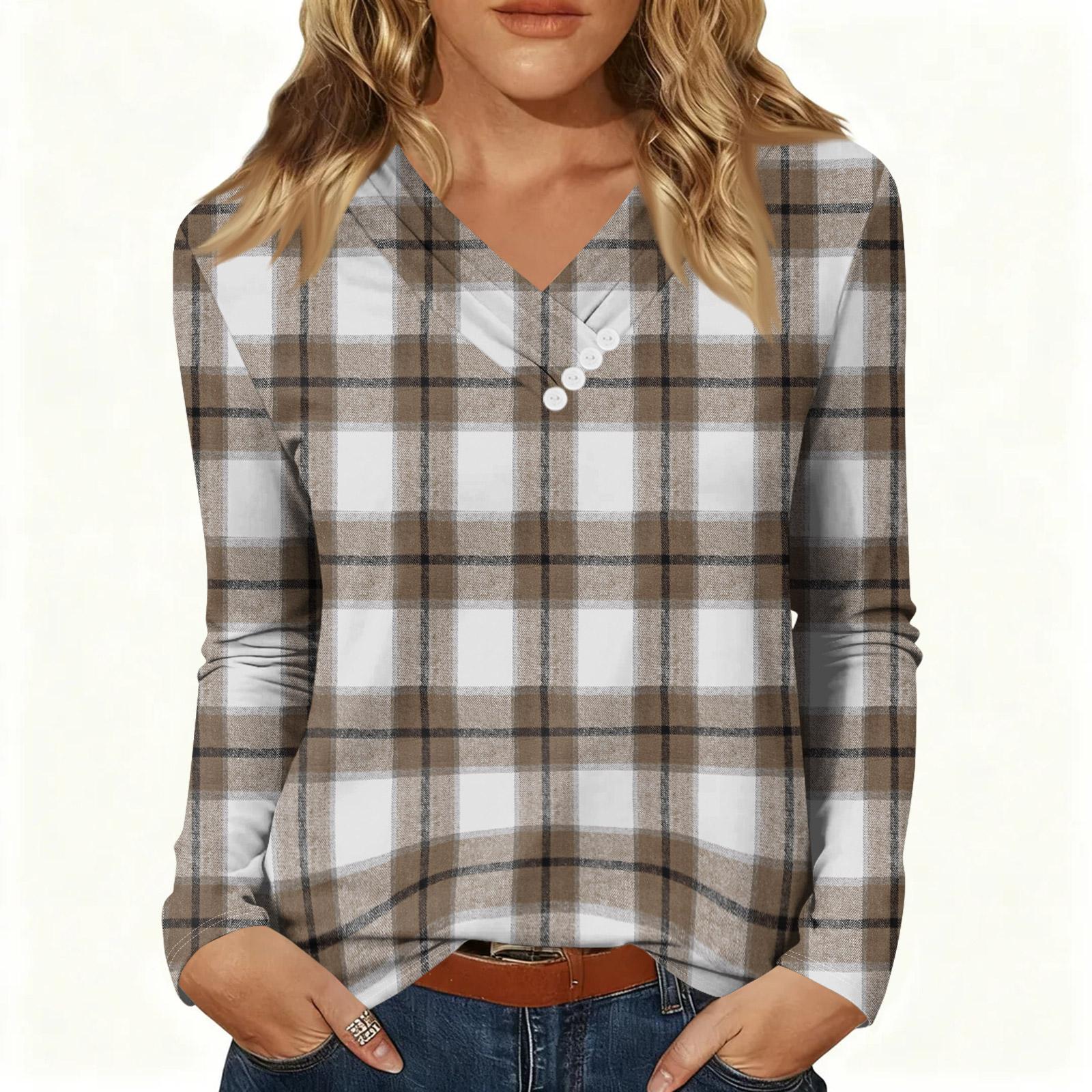 

Жіночі светри з V-подібним вирізом, сорочки з довгим рукавом, осінні вбрання, мода, зимовий одяг, бічний розріз S хакі