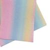 5Pcs Shining Rainbow Glitter Baking Cloth Fuse Beans Beadsheat-resistant Paper  Fuse Art Projects