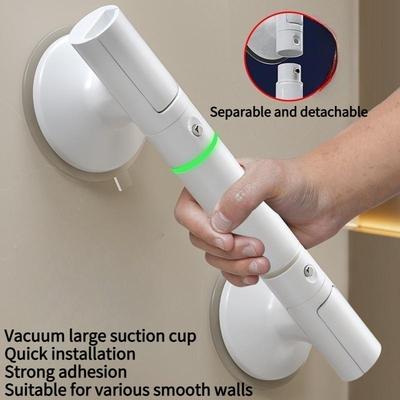 1PC Bathroom Handrail Railing Elderly Toilet Non-slip Safety Handle the Elderly Household Toilet Non-punching Suction Cup Handle