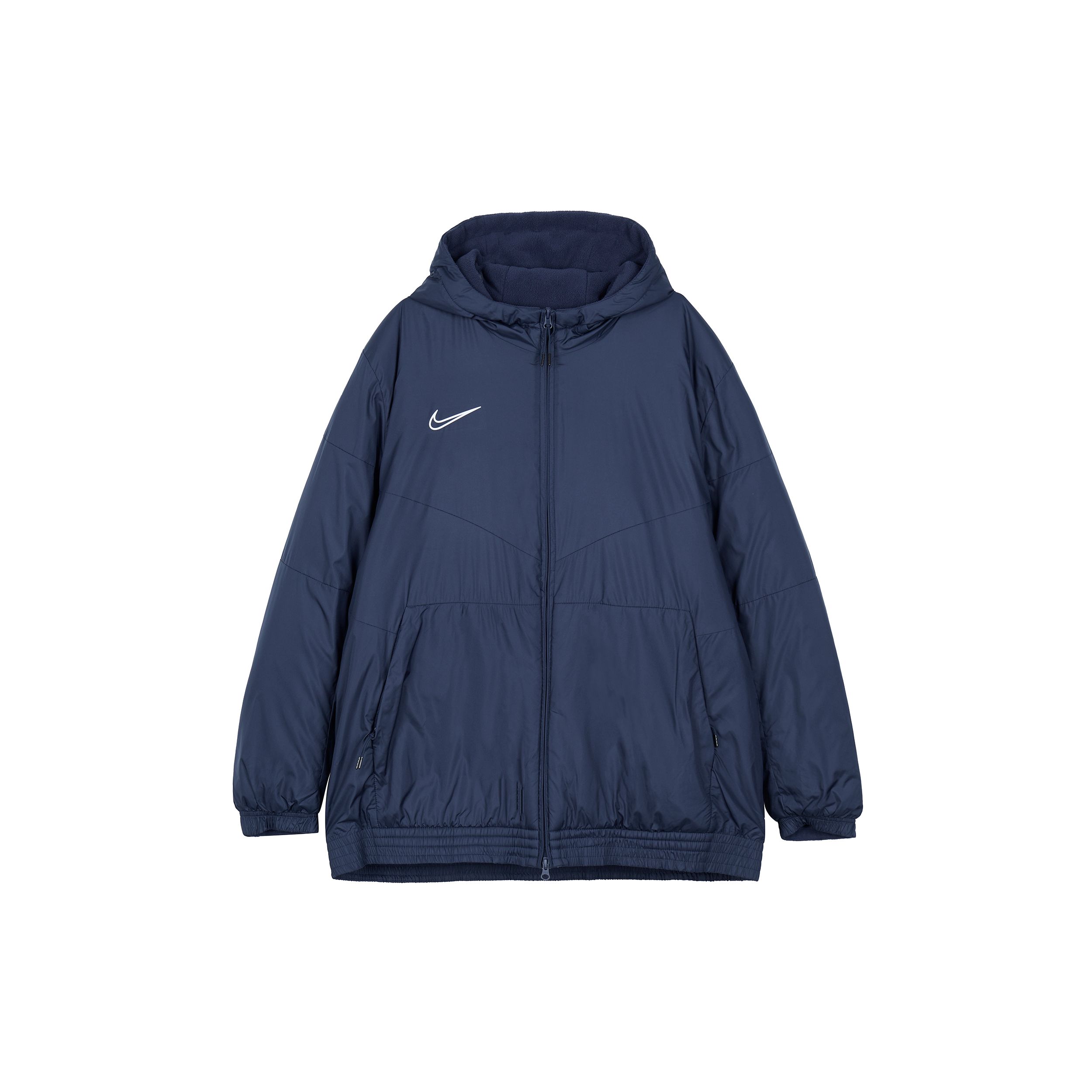 

Nike Logo Embroidered Hooded Sports Zip Jacket Men jackets Blue AO1501-451 XXL