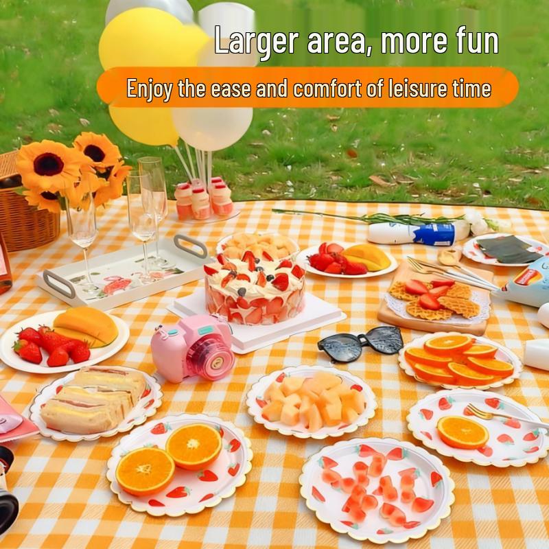 Waterproof Outdoor Picnic and Camping Mat – Thick, Moisture-Proof, Portable Beach Tent Mat