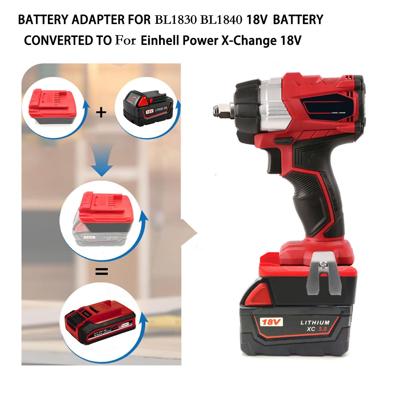 Lithium Battery Adapter Battery Adapter Approx 90*60mm Battery Convenient To Use Lightweight Material Perfect Fit China Mainland