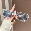Fashion Brand High-Quality New Square Sunglasses Fashion Men Driving Travel Transparent Glasses Retro Women Eyeglasses