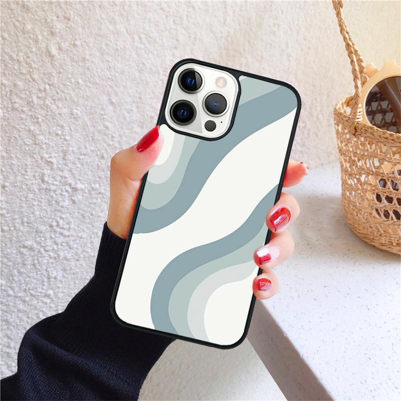 pastel aesthetic soft Phone Case Cover For iPhone 17 Air 16 15 14 12 13 Pro Max Plus coque Shell Fundas