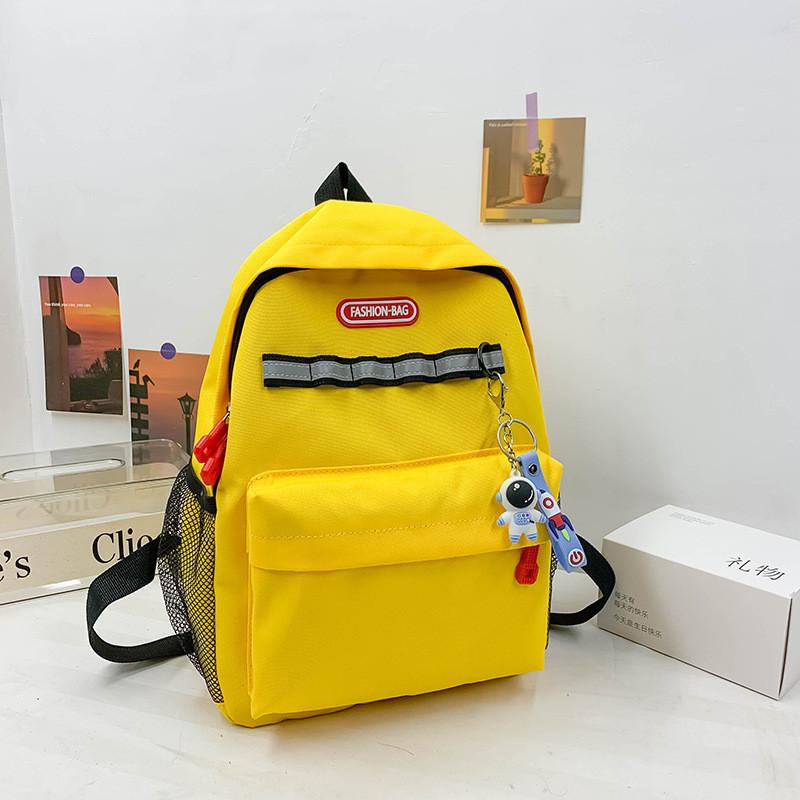 Stylish Large Capacity Korean Kids Canvas Backpack Perfect For School Boys And Girls