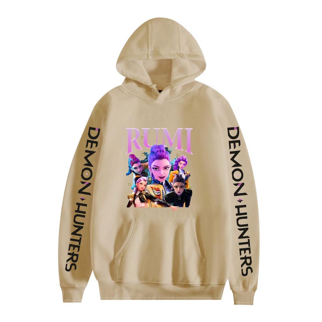 KPop Demon Hunters Man Hoodie Sweatshirt for Mens Womens Unisex Graphic Printed Cool Streetwear Hoodie