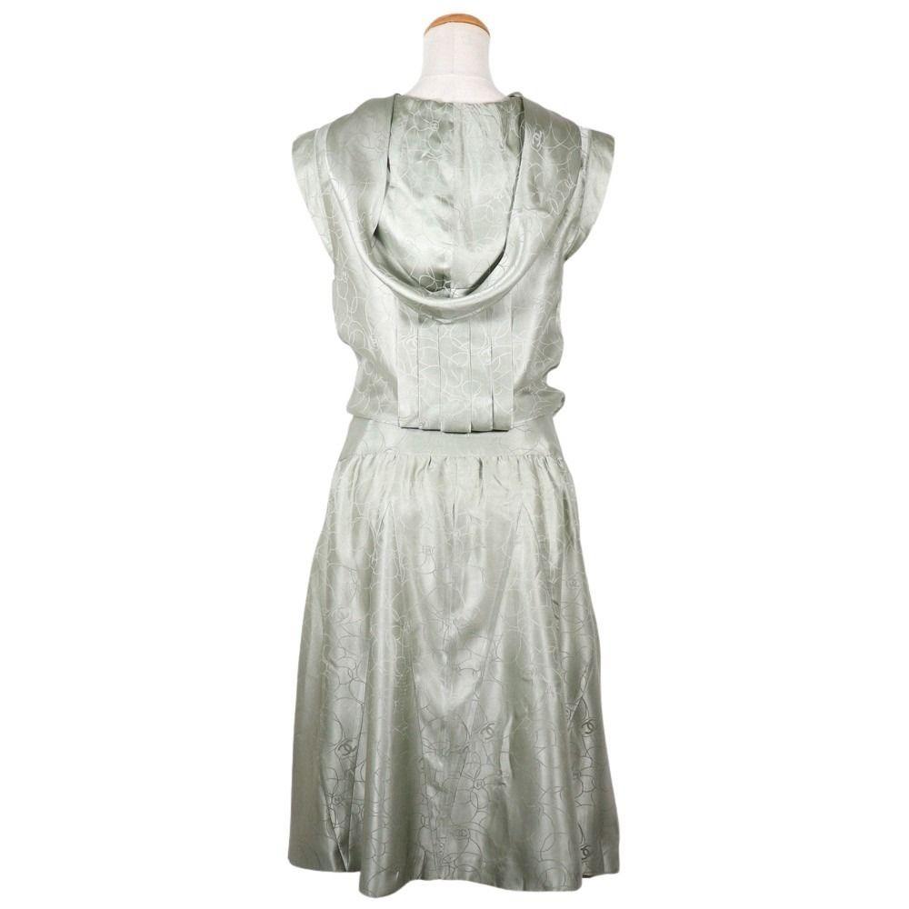 CHANEL COCO Mark Flower one piece P17520V09803 01P silk flour Women Used