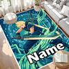 Benutzerdefinierter Name Personalisierter Final Fantasy Druck Teppich, Vielseitiger Heimdekor Teppich, für Spielzimmer, Wohnung, Balkon, Eingangsbereich, Flur Geschenk