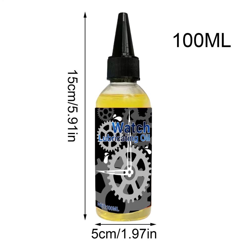 

100ml Multi Purpose Synthetic Lubricant Oil for Watch Repair Fishing Reel Maintenance Door Lock Sewing Machine Hinge Toolbox