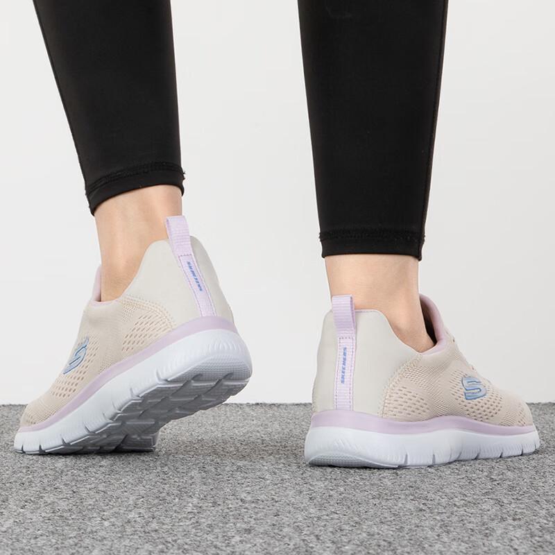 Skechers Women's 149523-NTPR Athletic Lifestyle Walking Shoes