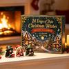 Collectible Fantasy Witch Figurines Christmas Witches Advent Calendar 2026, 24 Days Yule Countdown Box, 2D Holiday Gift for Women Acrylic Figurine