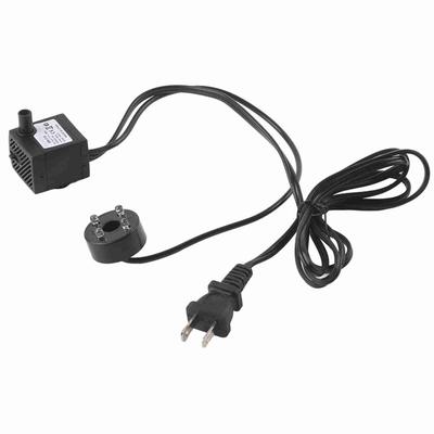 2W Ultra Stille Dompelwaterpomp met LED-licht Visvijver Aquarium Tank Fontein