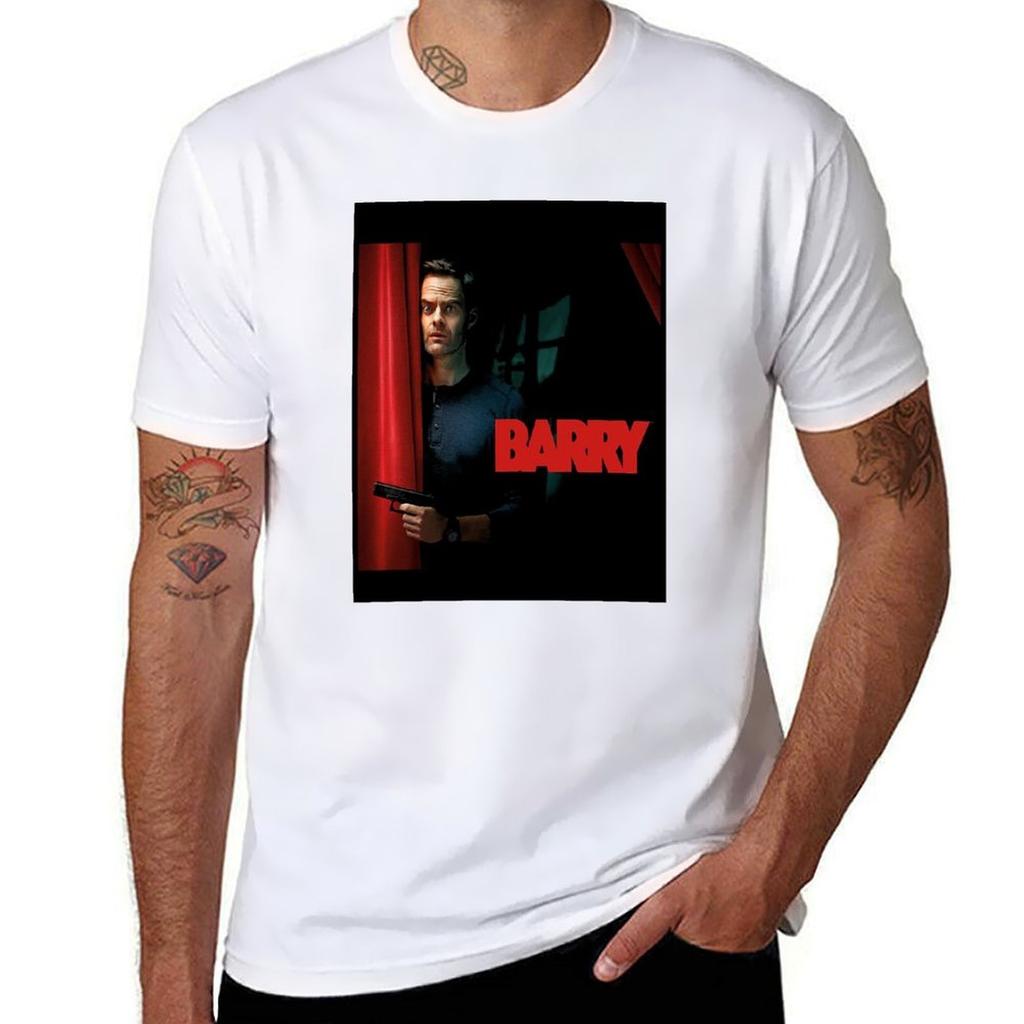 Barry The Hitman Graphic T-Shirt Large Size Soft Cotton T-Shirt