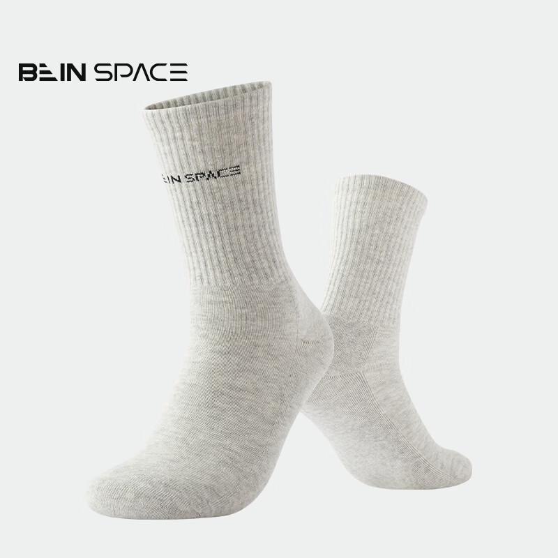 BEIN SPACE SK03 Спортивные носки средней длины из гребенчатого хлопка Free Size
