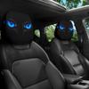2 Pcs Ghost Car Headrest Covers Halloween Accessories Car Interior Decor  Halloween