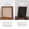 Solid Black Walnut Mortise and Tenon Frame for Chinese Calligraphy and Painting, Model D