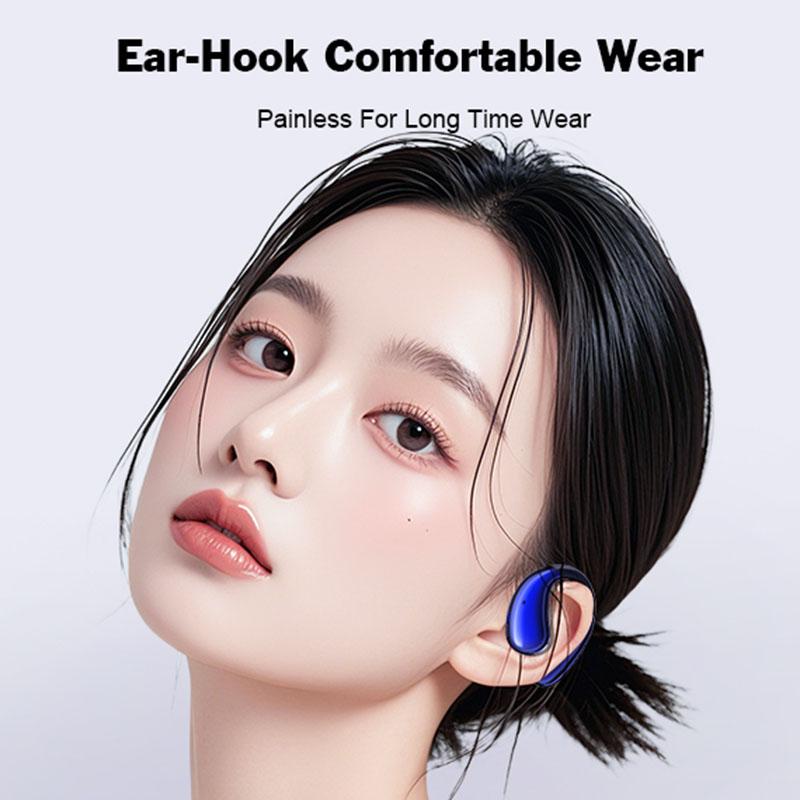 Afișaj digital Căști fără fir Căști cu cârlig pentru ureche Căști stereo HiFi cu microfon HD Transmisie cu latență scăzută Rezistent la apă