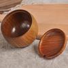 Seasoning Jar with Lid Strong Sealed Wide Mouth Easy To Clean Condiment Container Wooden Retro Sugar Pepper Salt Spice Pot Restaurant Supplies