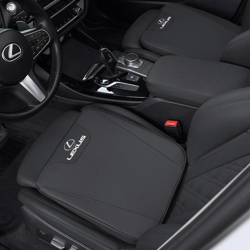 Car Seat Cushion Leather Soft Pad 6CM Thick Sponge Cushioning For Lexus F-SPORT ES RX NX LS UX LM LX GX LC RZ IS CT GS RC HS SC