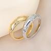 Luxury Zircon Flower Ring For Women Minimalist High End Niche Design Band Elegant Jewelry Gift