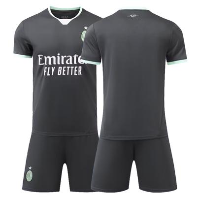 2024-2025 AC Milan Second Away Grey Jersey