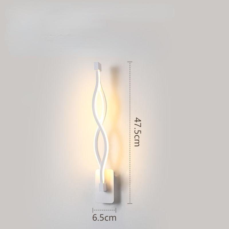Simple Modern Bedroom Children's Room Lamp Bedside Aisle Living Room Bedroom Background Wall Lamp
