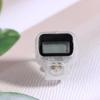 Fingerzähler Klick Manuell Digitaler Klicker Mini LCD Digitaler Hand Zählzähler 100 Blinkender Zähler 5-stellige Nummer Zählung Klicker