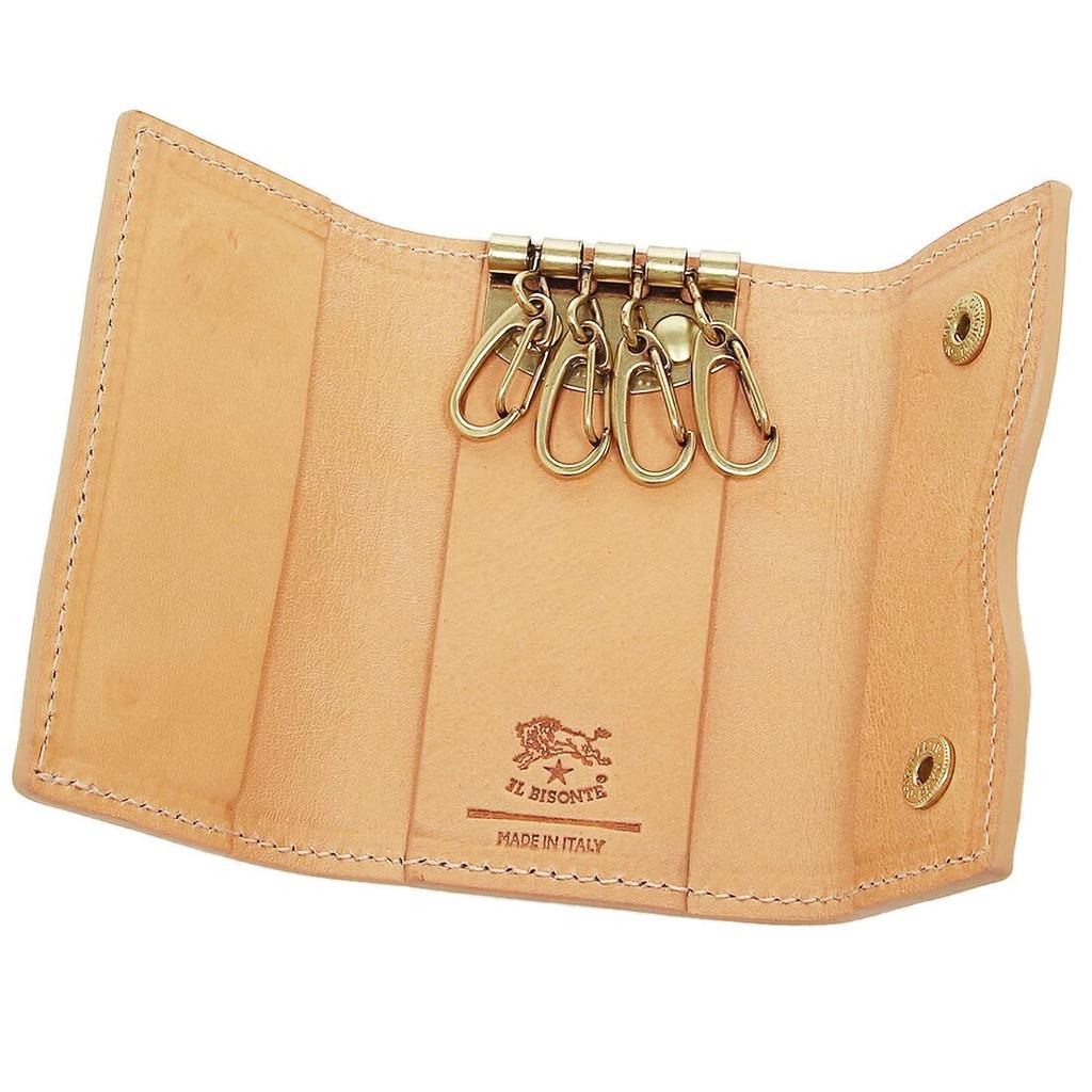 Schlüsseletui Beige IL BISONTE SKH144 PV0001 NA106B [IL BISONTE] Damen [Artikel]